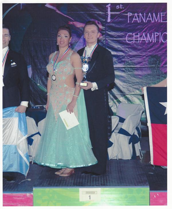 Denis Kojinov and Jeanette Chevalier (USA) Pan American Ballroom Champions